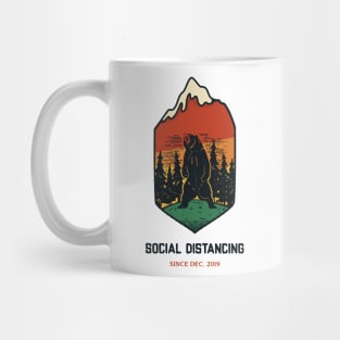 Distanced Bear Mug